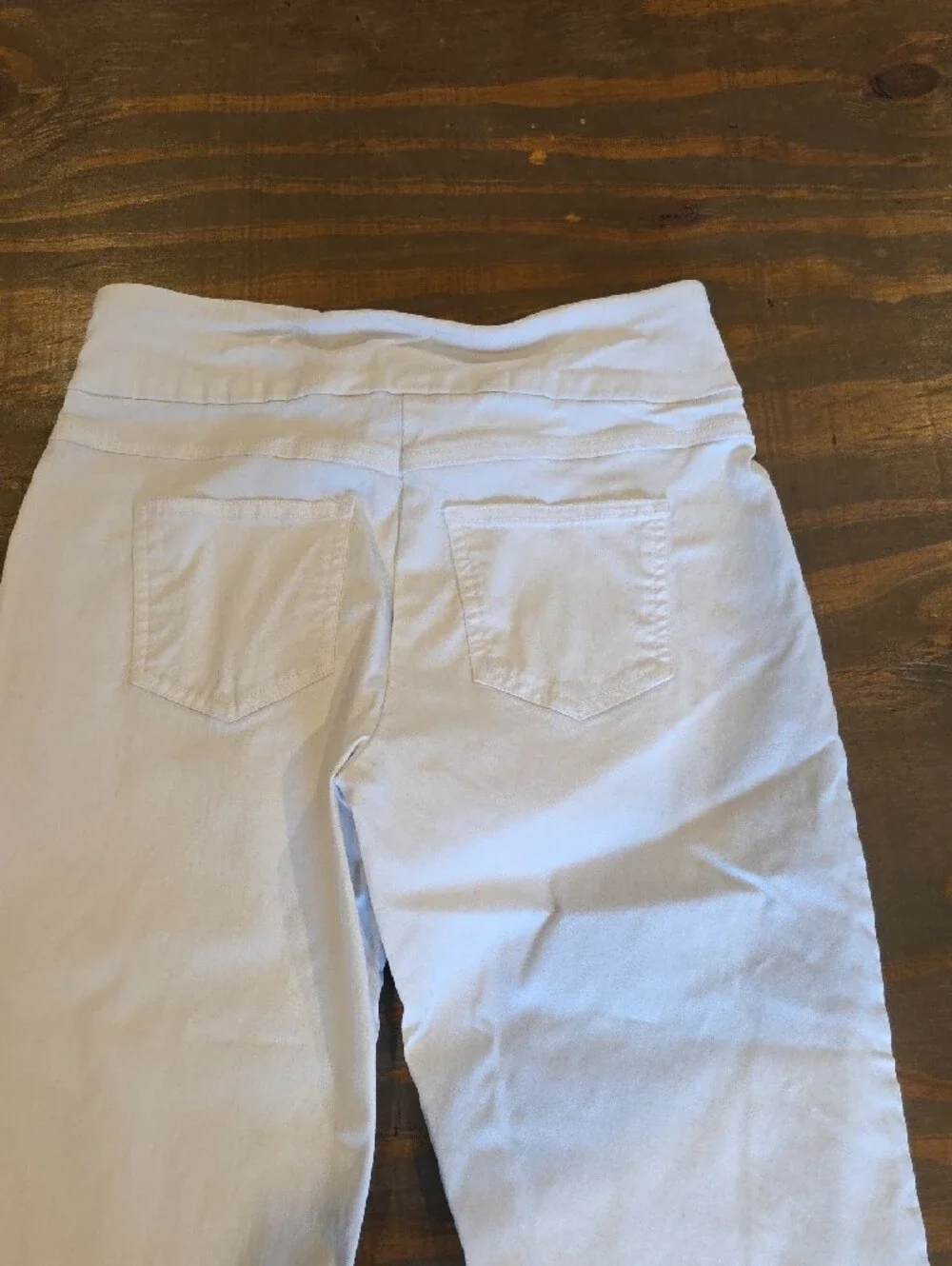 Ruby Rd. White Pull-On Capri Crop Pants - Picture 6 of 6